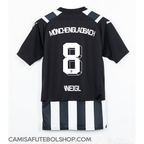 Camisa de time de futebol Borussia Monchengladbach Julian Weigl #8 Replicas 3º Equipamento 2023-24 Manga Curta